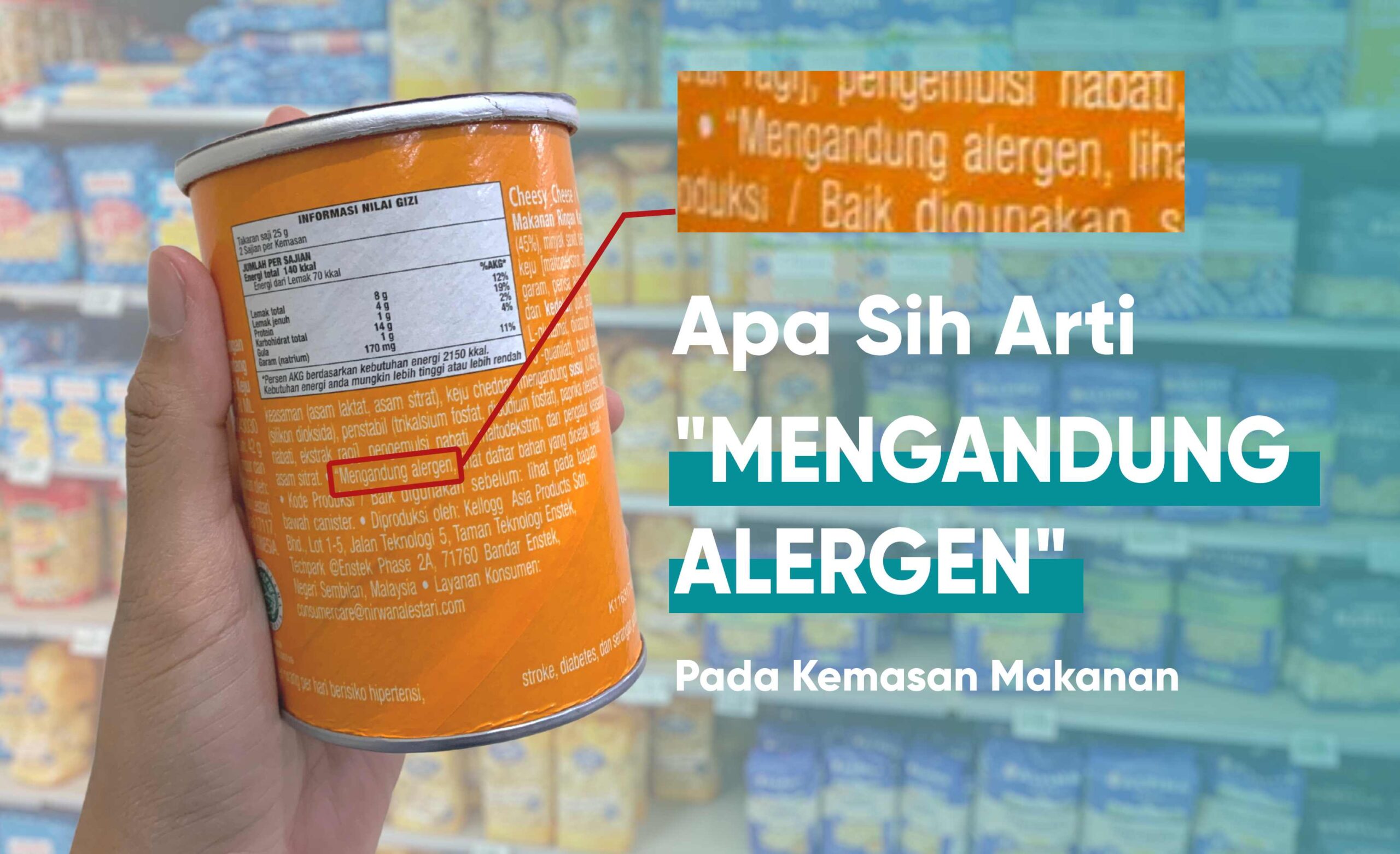 Mengandung Alergen Pada Kemasan Makanan Yuk Simak Artinya