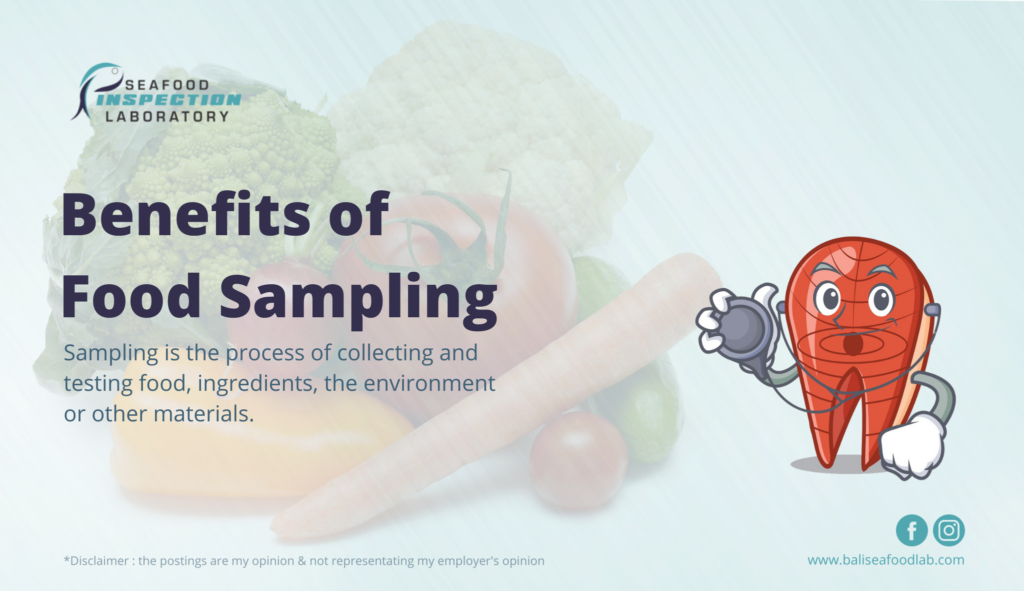 Objectives Of Food Sampling